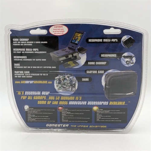 Gamester Essentials SP with Game Changer - Gameboy Advance Tilbehør (B Grade) (Genbrug)